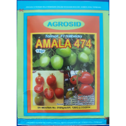 Benih Tomat Amala 474 Agrosid 10Gr Benih Tomat Amala 474 Agrosid 10Gr