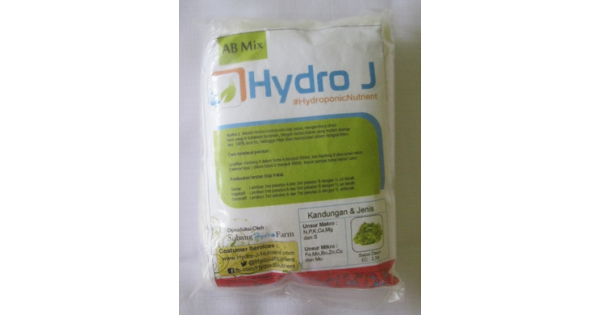 Jual Pupuk Nutrisi Hidroponik AB Mix Sayur Daun Hydro J 