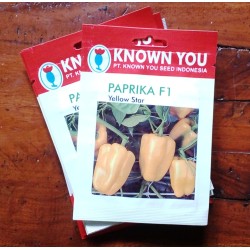 Paprika Kuning - Paprika F1 Yellow Star 15s Paprika Kuning - Paprika F1 Yellow Star 15s