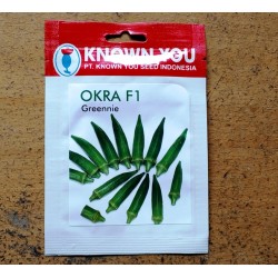 Okra Hijau - Okra F1 Greennie 25s Okra Hijau - Okra F1 Greennie 25s