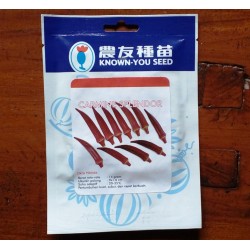 Okra Merah CARMINE SPLENDOR 20g Okra Merah CARMINE SPLENDOR 20g