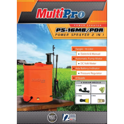 Alat Semprot Manual+Electric Sprayer 2 In 1 Multipro 16 ltr Alat Semprot Manual+Electric Sprayer 2 In 1 Multipro 16 ltr