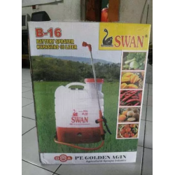 Sprayer Tangki Semprot Swan GSE 16 Liter Elektrik Baterai Sprayer Tangki Semprot Swan GSE 16 Liter Elektrik Baterai