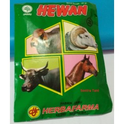 Jamu Ternak / Jamu Hewan 22 Herbafarma (Untuk Sapi, Kerbau, Kuda, Kambing dan Domba) Jamu Ternak / Jamu Hewan 22 Herbafarma (Untuk Sapi, Kerbau, Kuda, Kambing dan Domba)