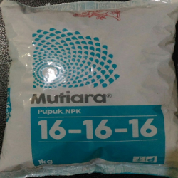 Pupuk NPK Mutiara 16-16-16 (1kg) Pupuk NPK Mutiara 16-16-16 (1kg)