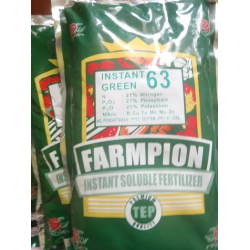 Pupuk Farmpion Instant Green 63 NPK Seimbang 21-21-21 1kg